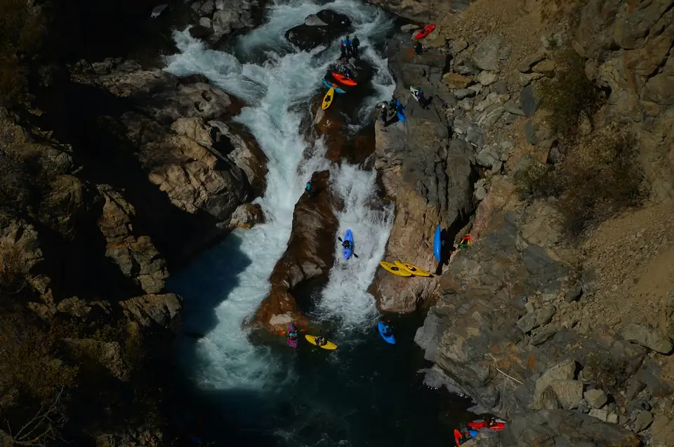 White water rafting